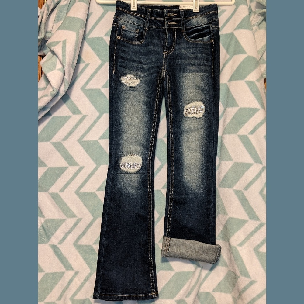 DELETING 07/21 NWT Mudd Bling Skinny Boot Jeans